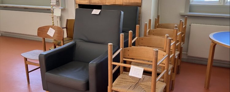 Møbler klar til genbrug